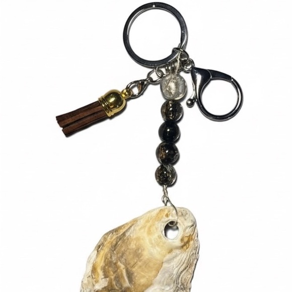 Pink and Gold Women's Bag Charm - Picture 4 of 4